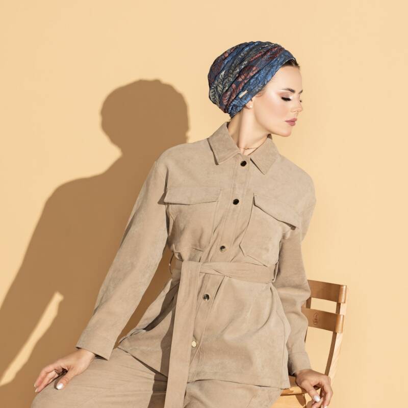 Lace Colored Turban