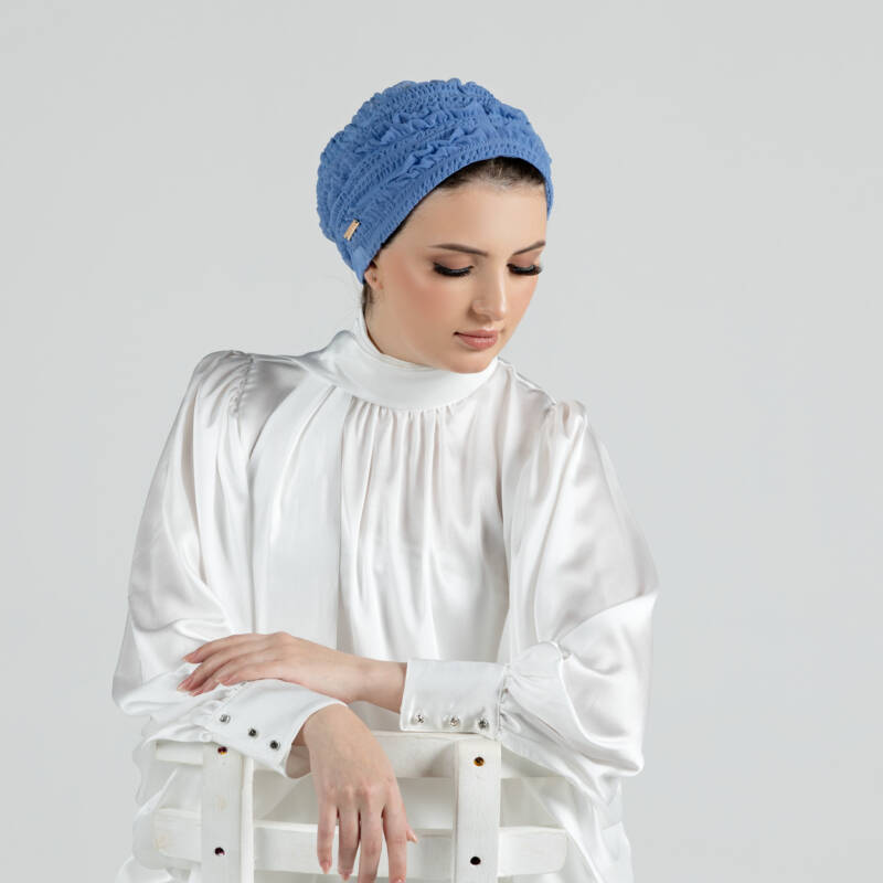 Soft Blue Turban