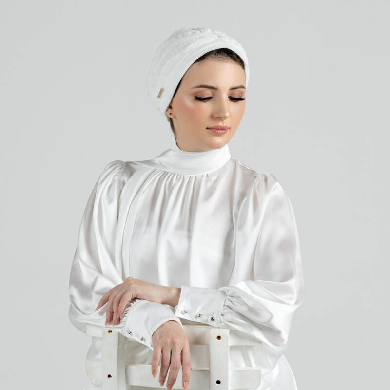 Soft White Turban