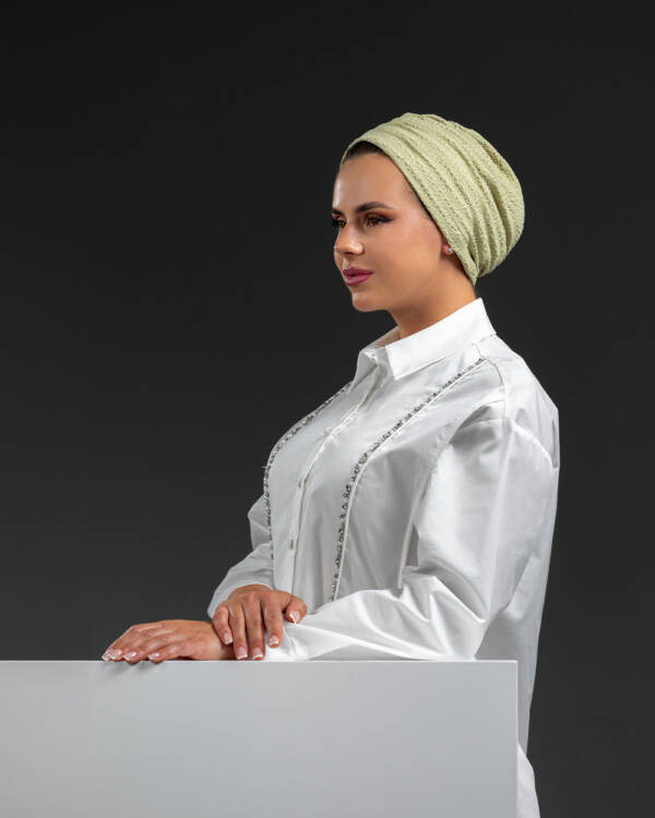 Light Green Cotton turban