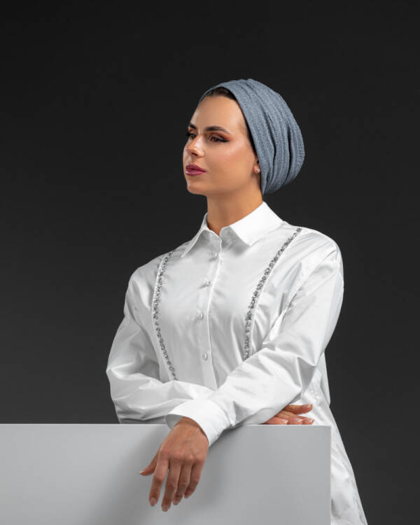 Turban Cotton Denim Color