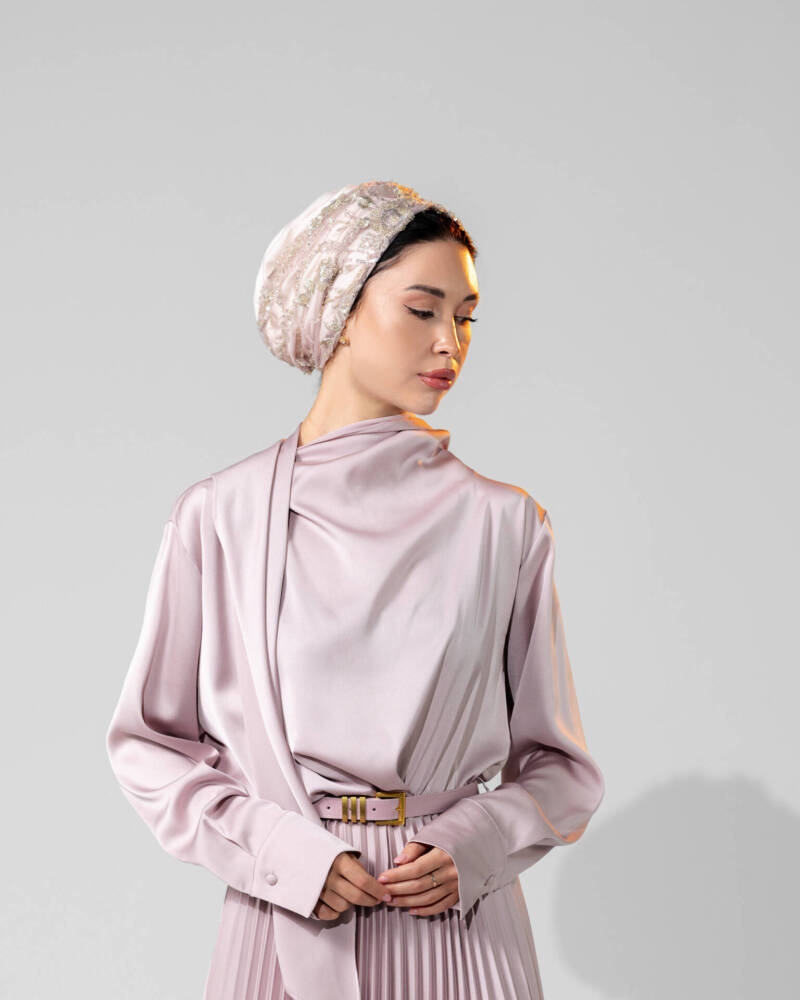 Glam Light Purple Turban